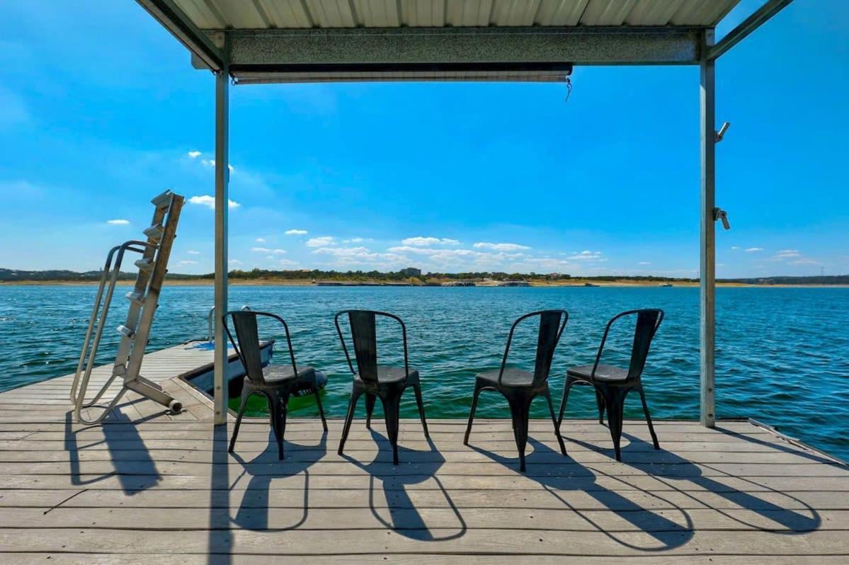 Atlantis On Lake Travis Pool Hot Tub Dock Βίλα Leander Εξωτερικό φωτογραφία