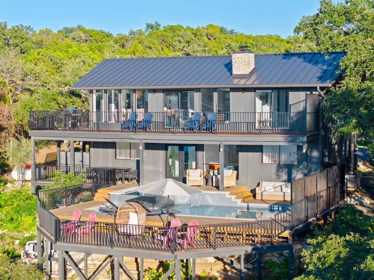 Atlantis On Lake Travis Pool Hot Tub Dock Βίλα Leander Εξωτερικό φωτογραφία