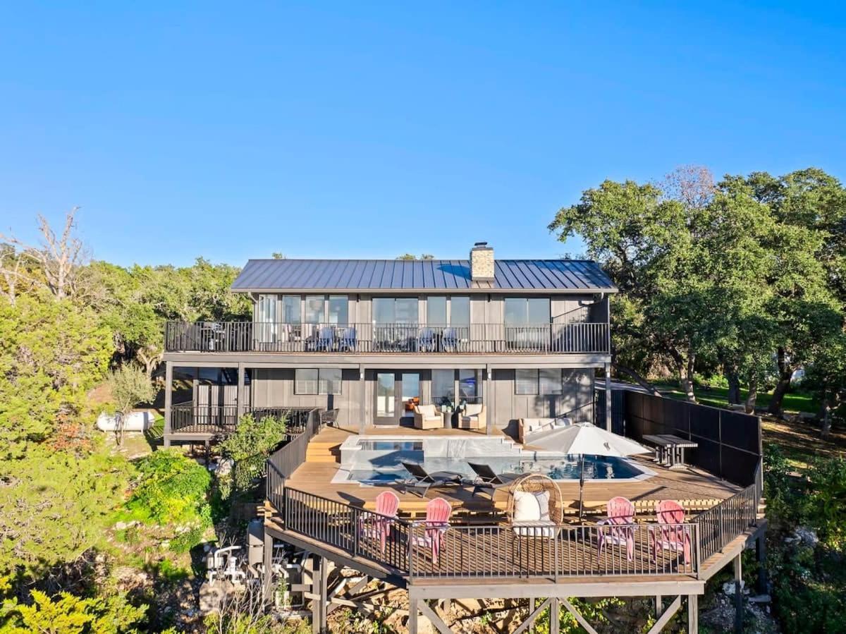 Atlantis On Lake Travis Pool Hot Tub Dock Βίλα Leander Εξωτερικό φωτογραφία