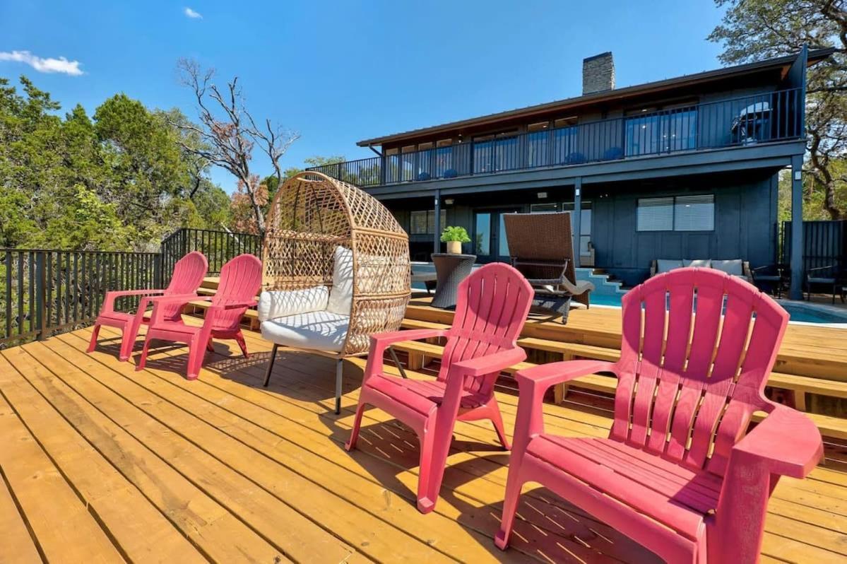 Atlantis On Lake Travis Pool Hot Tub Dock Βίλα Leander Εξωτερικό φωτογραφία