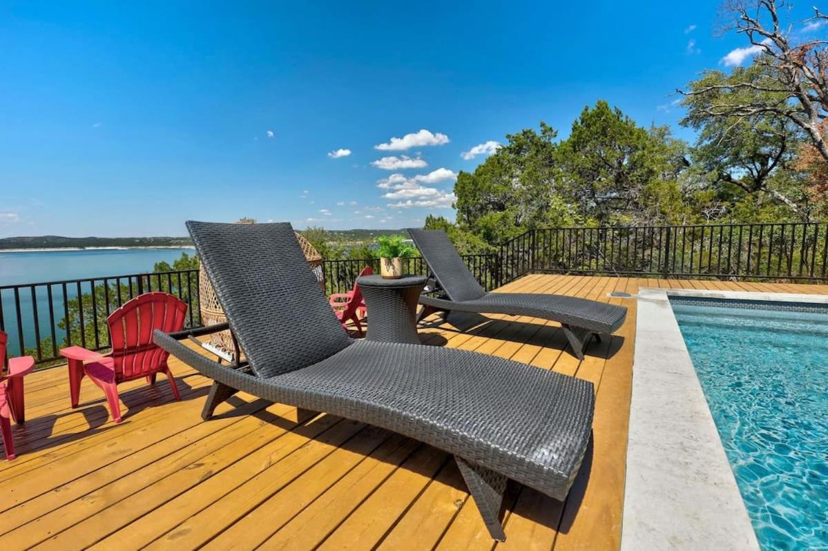 Atlantis On Lake Travis Pool Hot Tub Dock Βίλα Leander Εξωτερικό φωτογραφία