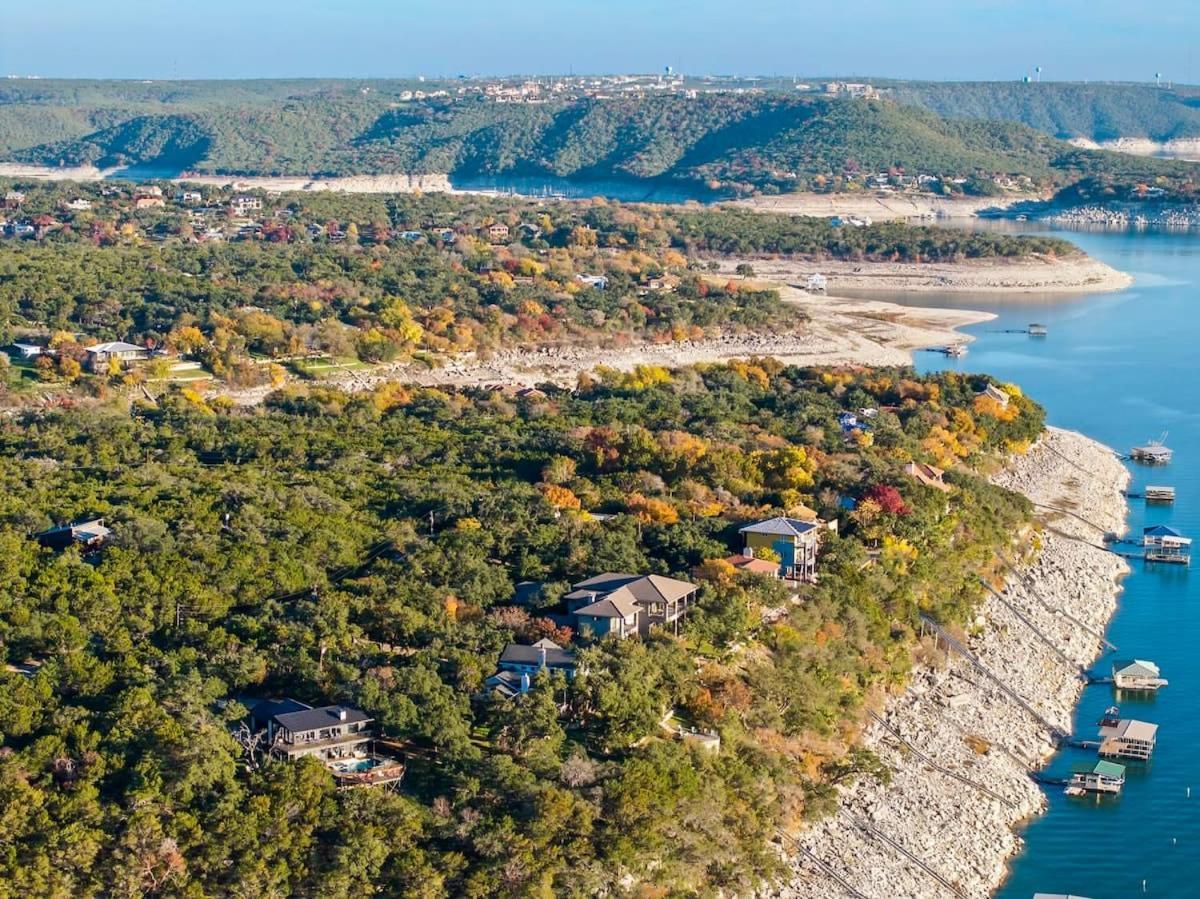 Atlantis On Lake Travis Pool Hot Tub Dock Βίλα Leander Εξωτερικό φωτογραφία